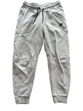 Nike Men’s Jogger Tech Fleece Maduro Pants Grey Medium